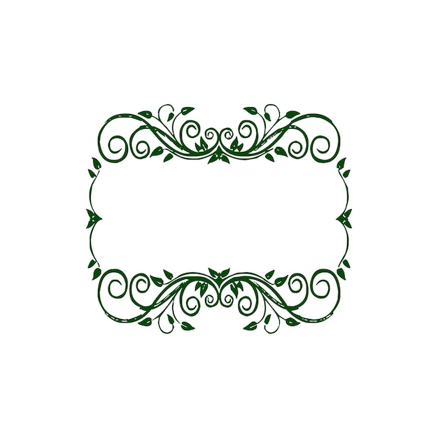 Vintage frame vector