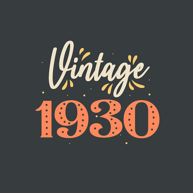 Vector vintage geboren