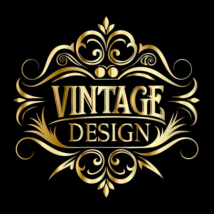 Vector vintage golden lettering vector illustration for your design can be used for greeting cards invit