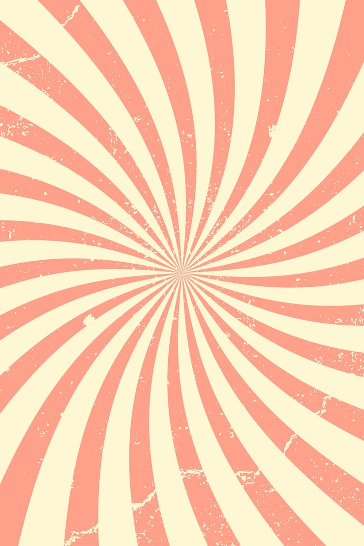 Vector vintage grunge retro achtergrond van wervelende lijnen