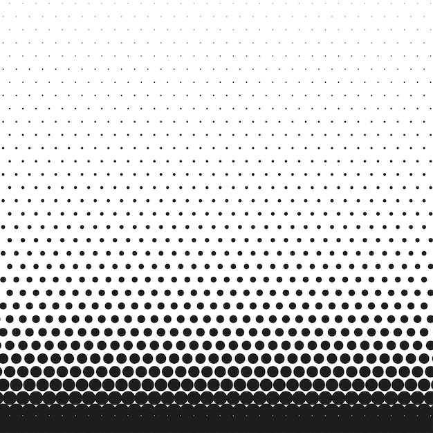 Vector vintage halftone dot background