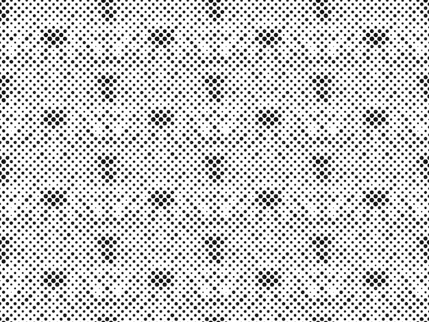 Vintage Halftone Graphic Print Grunge Texture for Retro Style