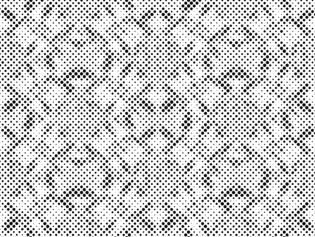 Vintage Halftone Graphic Print Grunge Texture for Retro Style