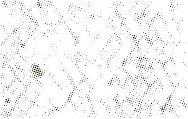 A vintage halftone pattern with dots a black and white dotted pattern with grunge effect