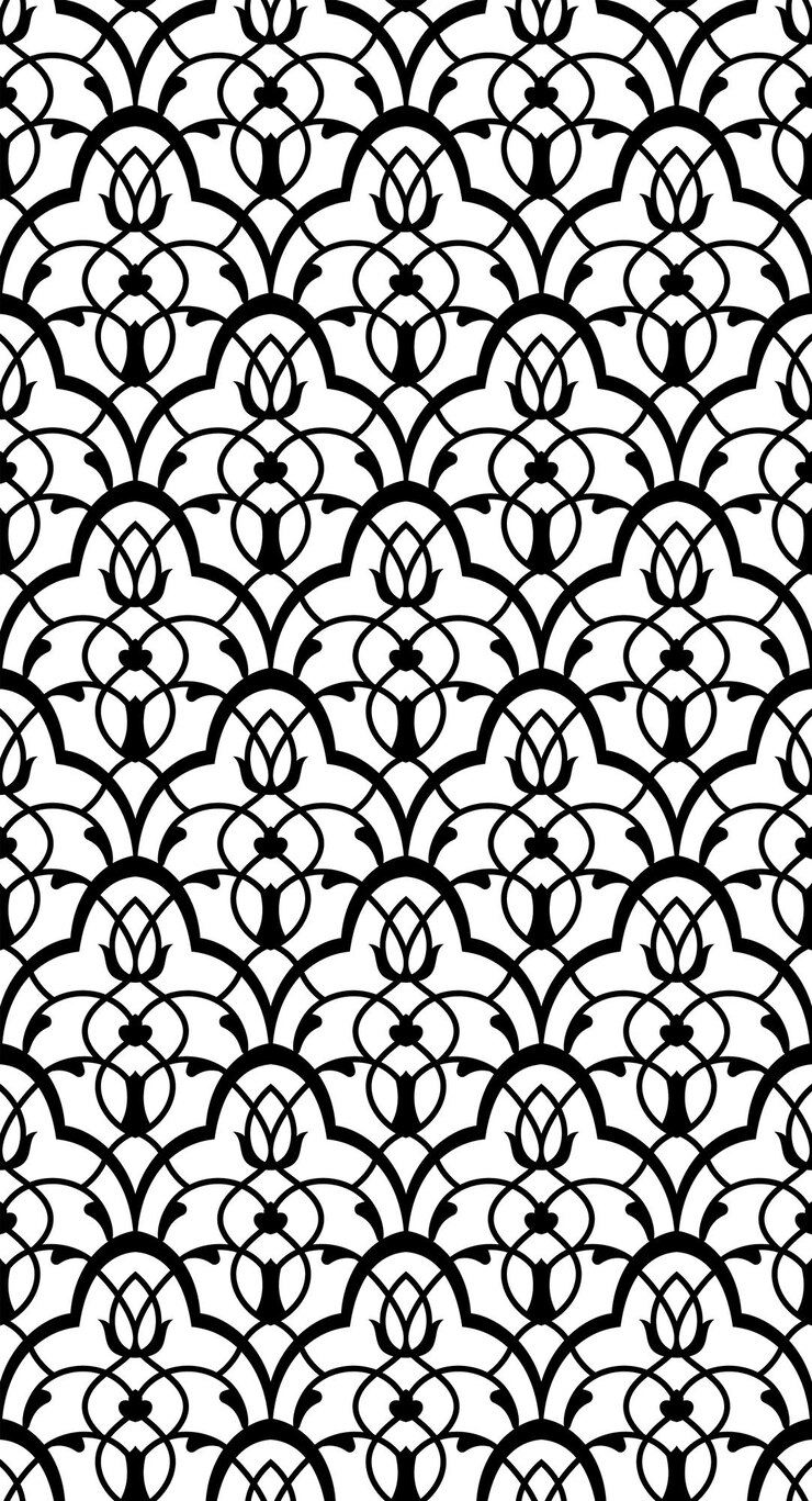 Vector vintage indian islamic pattern vector
