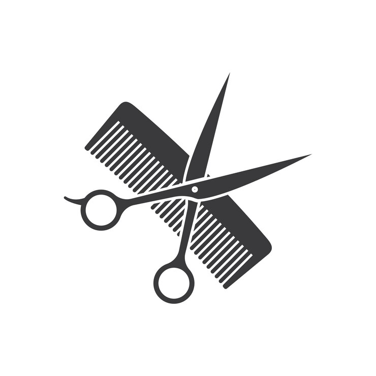 vintage kapper winkel logo