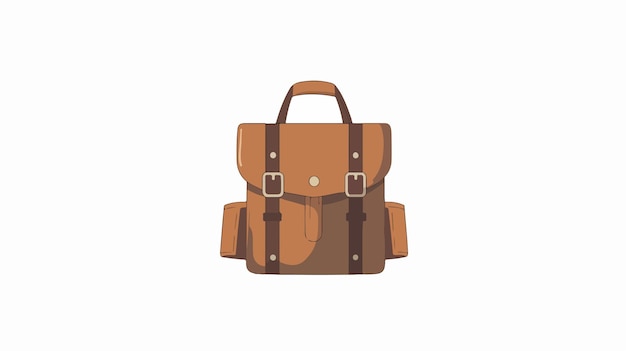 Vintage Leather Backpack