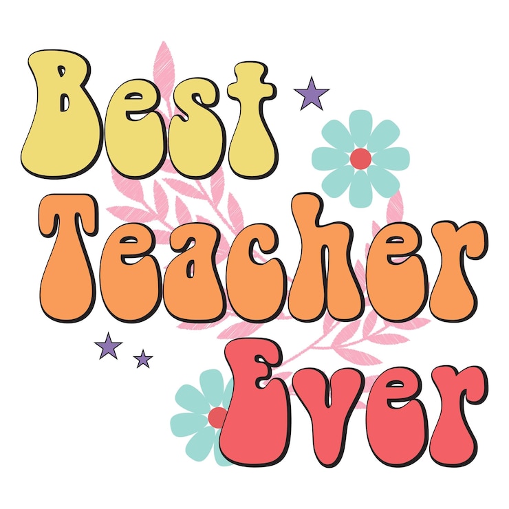 Vintage leraar Tshirt Design Teachers Day citeer Design cadeau voor leraar Tshirt Design