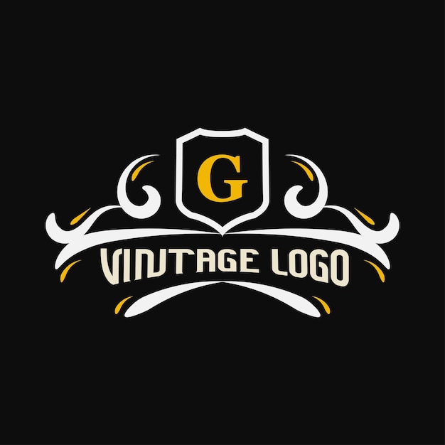 vintage logo template