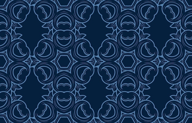 Vintage luxurious seamless pattern