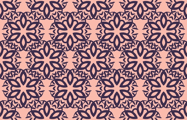 Vector vintage luxurious seamless pattern