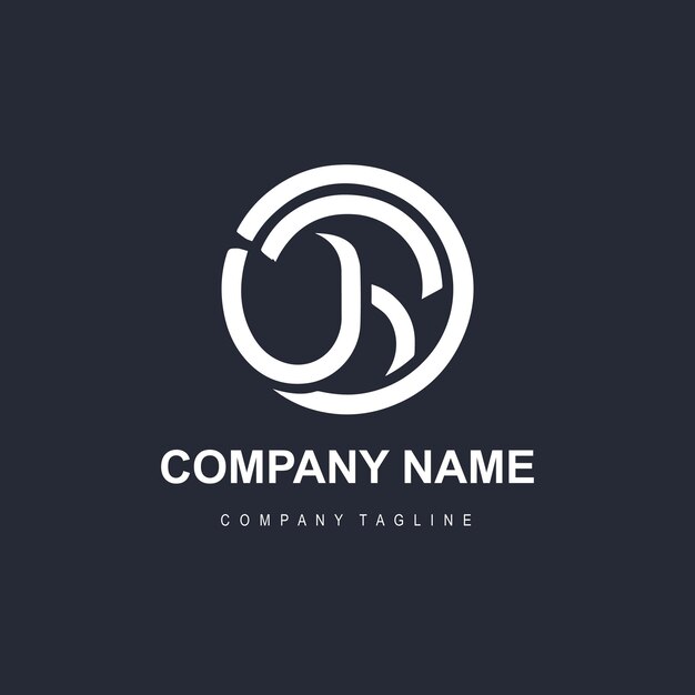 Vintage and luxury logo template for your company