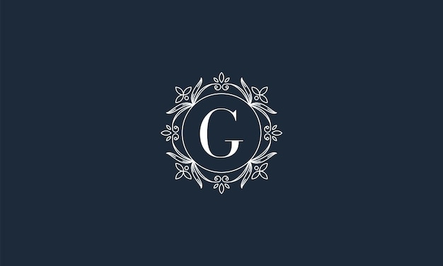 Vector vintage and luxury logo template