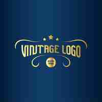 Vector vintage luxury logos design vector template business sign identity badge icon element