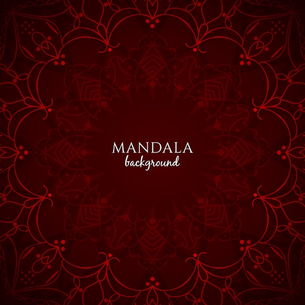 Vintage luxury mandala background