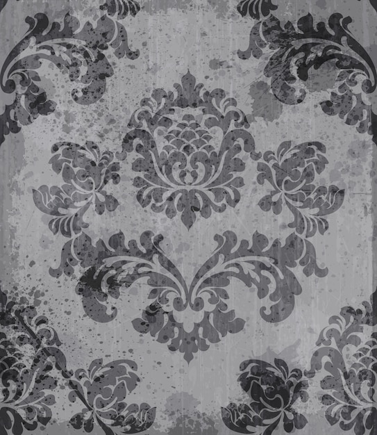 Vintage luxury ornamented pattern