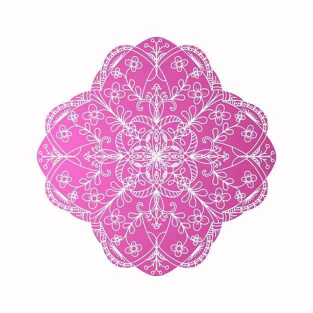 Vintage Mandala decoratieve elementen vector ontwerp