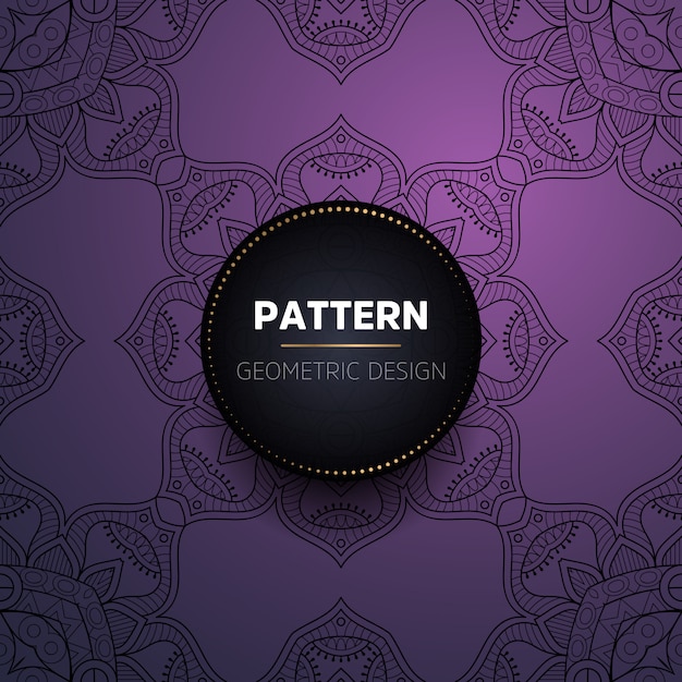 vintage mandala seamless pattern