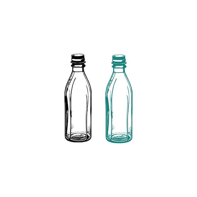 Vintage medicine Bottle Vector