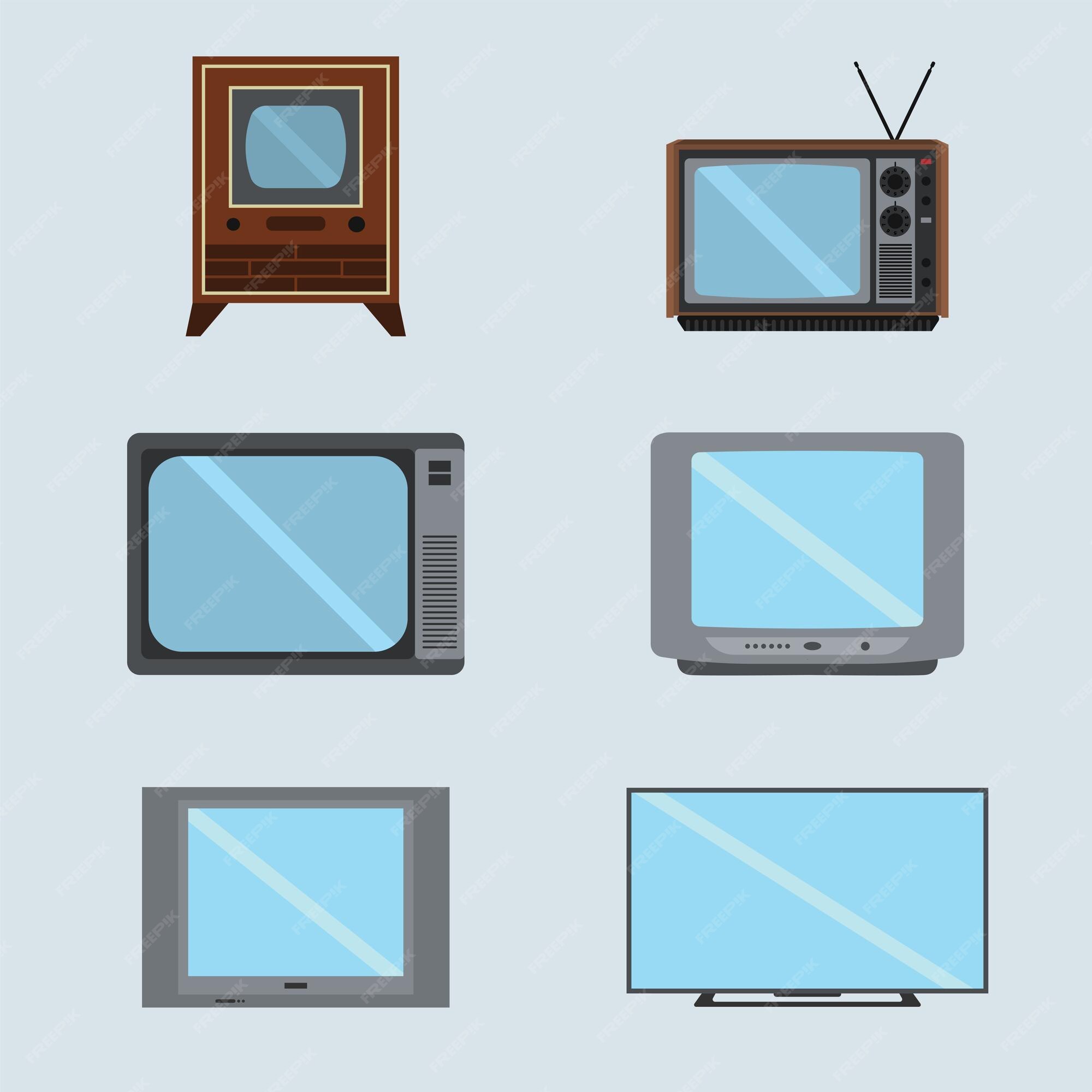 modern tv vector