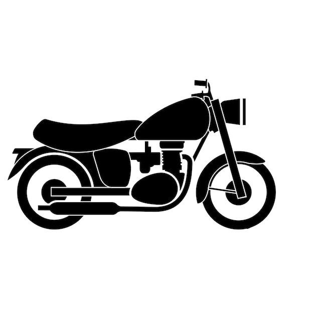 Vintage motorbike icon vektor illustration design