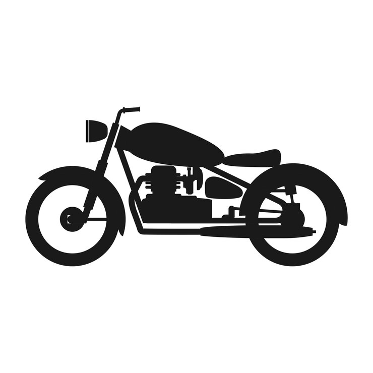 वेक्टर vintage motorbike icon vektor illustration design