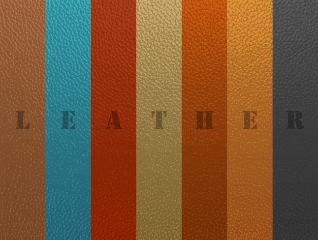 Vector vintage old leather texture  design