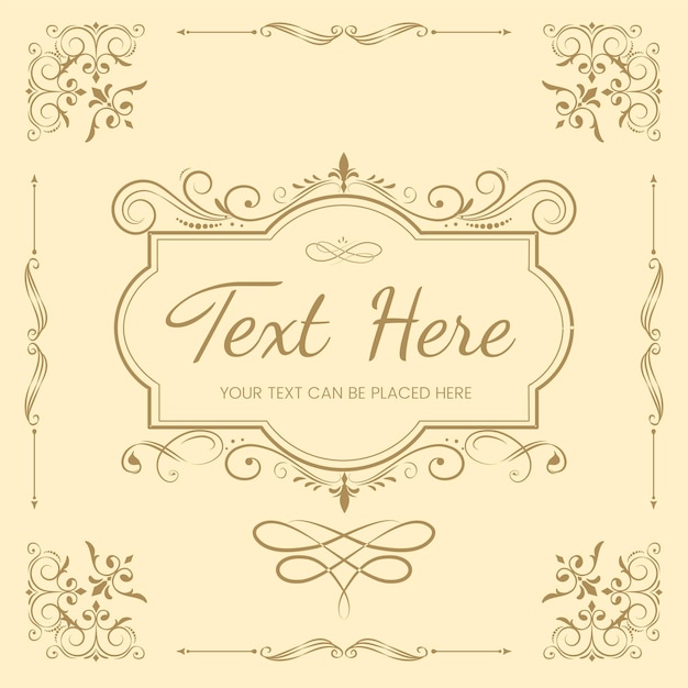 vintage ornament vector ilustration