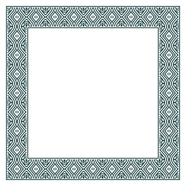 Vector vintage ornamental vector frame. vector illustration template for design