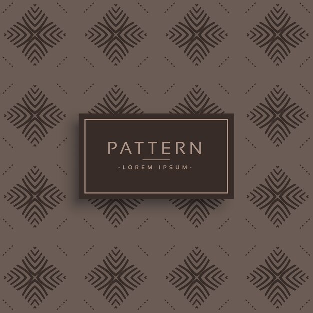 Vintage pattern design background