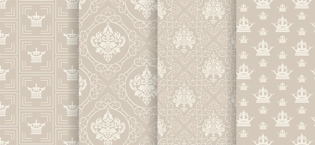 Vintage patterns for seamless wallpaper