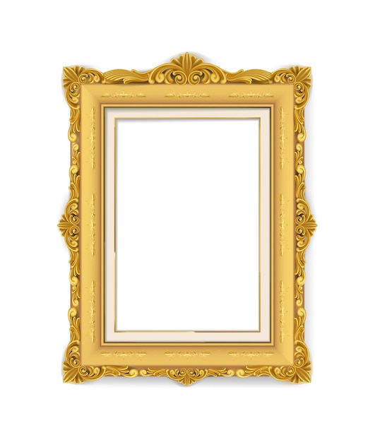 Vector vintage picture frame