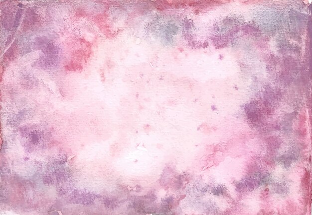 Vintage purple watercolor abstract background