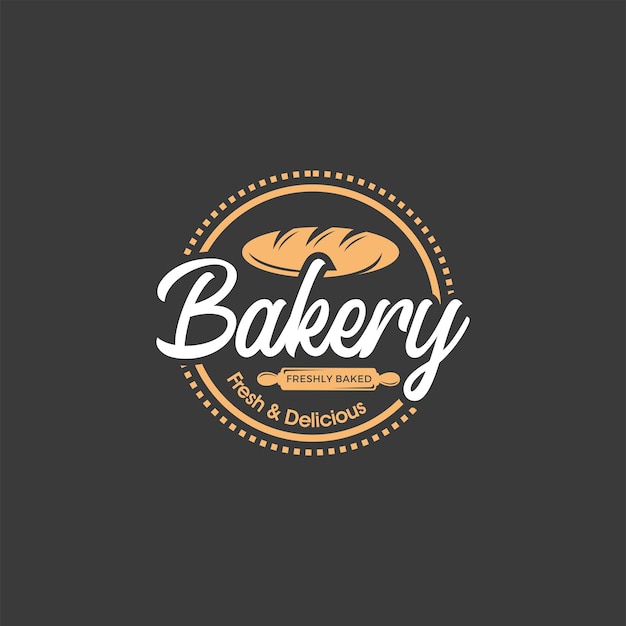 Vintage Retro Bakkerij Logo Badges Vector Sjabloon