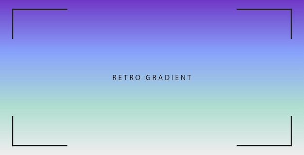 Vintage retro gradient background