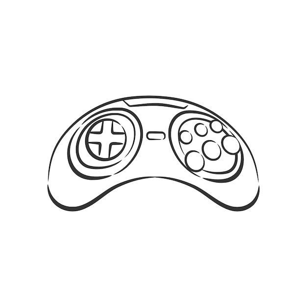 Vintage retro joystick gamepad videogamecontroller