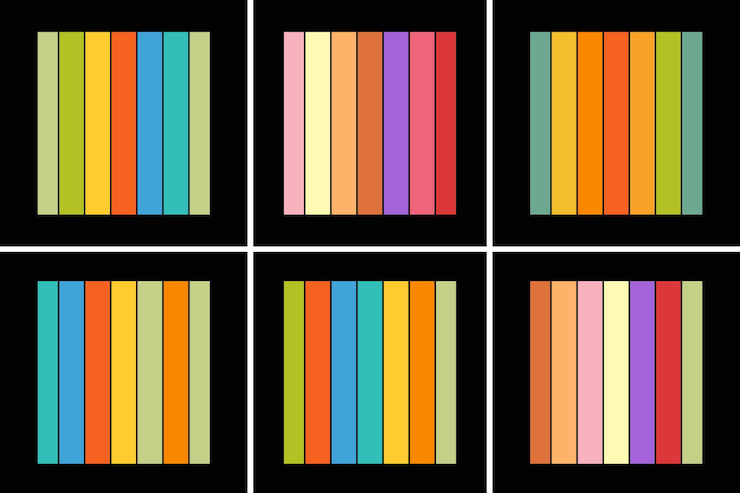 Vector vintage retro sunset bundle pack for t shirt design