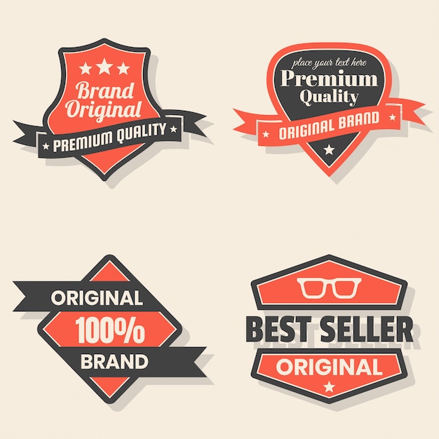 Vintage retro vector logo для баннера