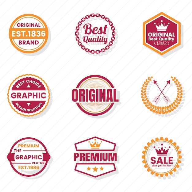 Vintage retro vector logo для баннера