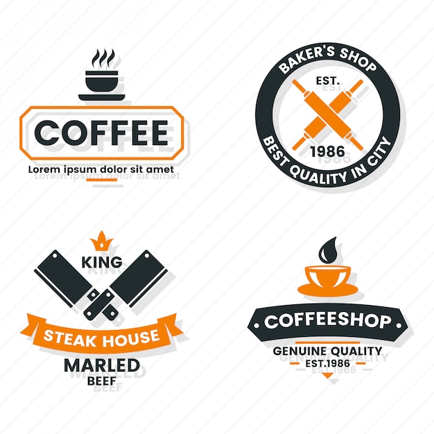 Vintage Retro Vector Logo voor banner