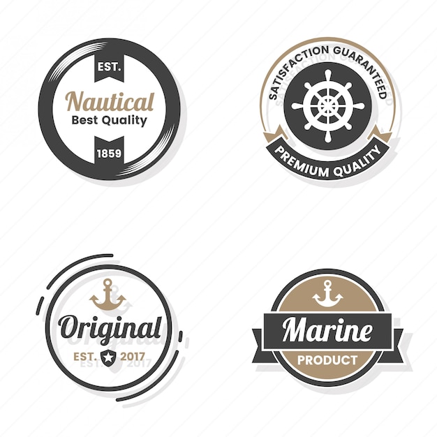 Vintage retro vector logo voor banner