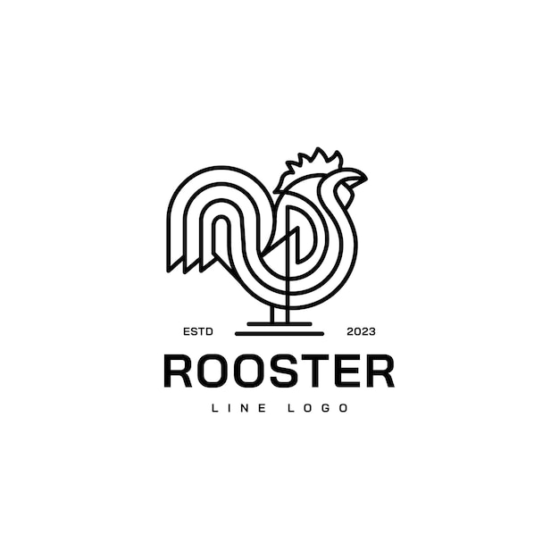 모놀린 스타일의 일러스트레이션으로 빈티지  로고 디자인