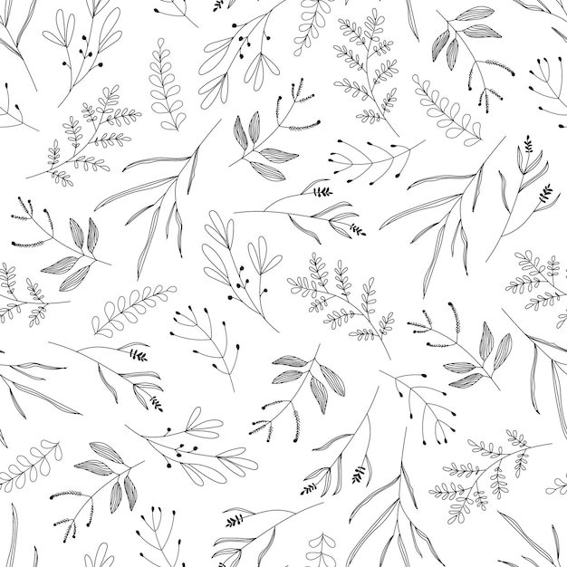 Vintage seamless floral pattern great design for any purposes