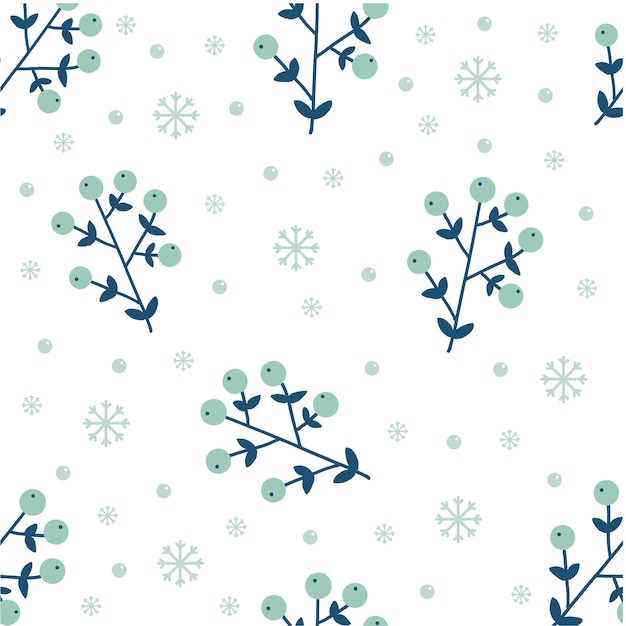 Vector vintage seamless floral pattern