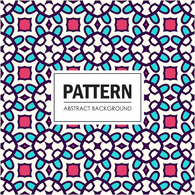 Vintage seamless pattern background