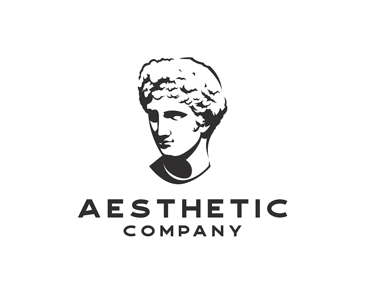 Premium Vector | Vintage silhouette venus logo the ancient greek god ...