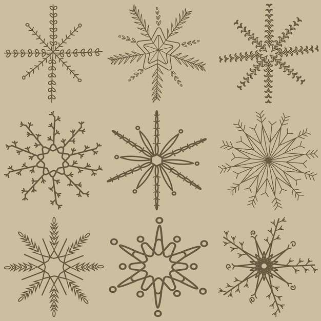 VINTAGE SNOWFLAKE