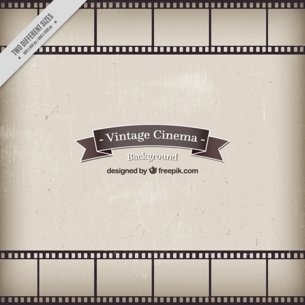 Vector vintage stijl cinema achtergrond