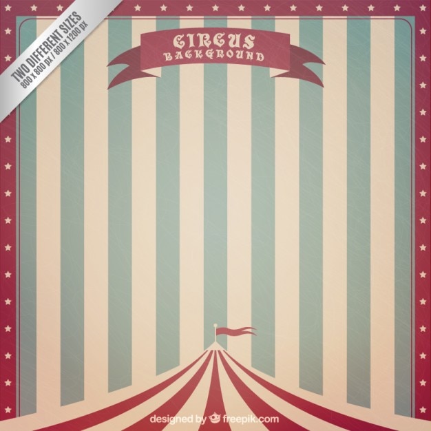 Vintage stripes circus background