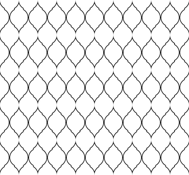 Vintage stylish trellis decorative seamless pattern, geometric background.